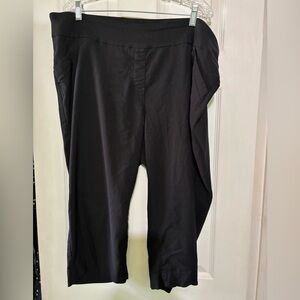 Kim Rogers Black Ankle Cropped Pants